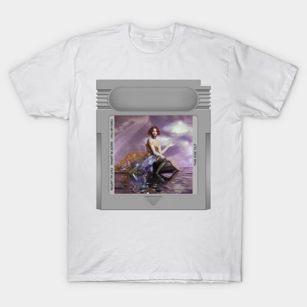 Oil Of Every Pearl's Un-Insides Game Cartridge T-Shirt by PopCarts